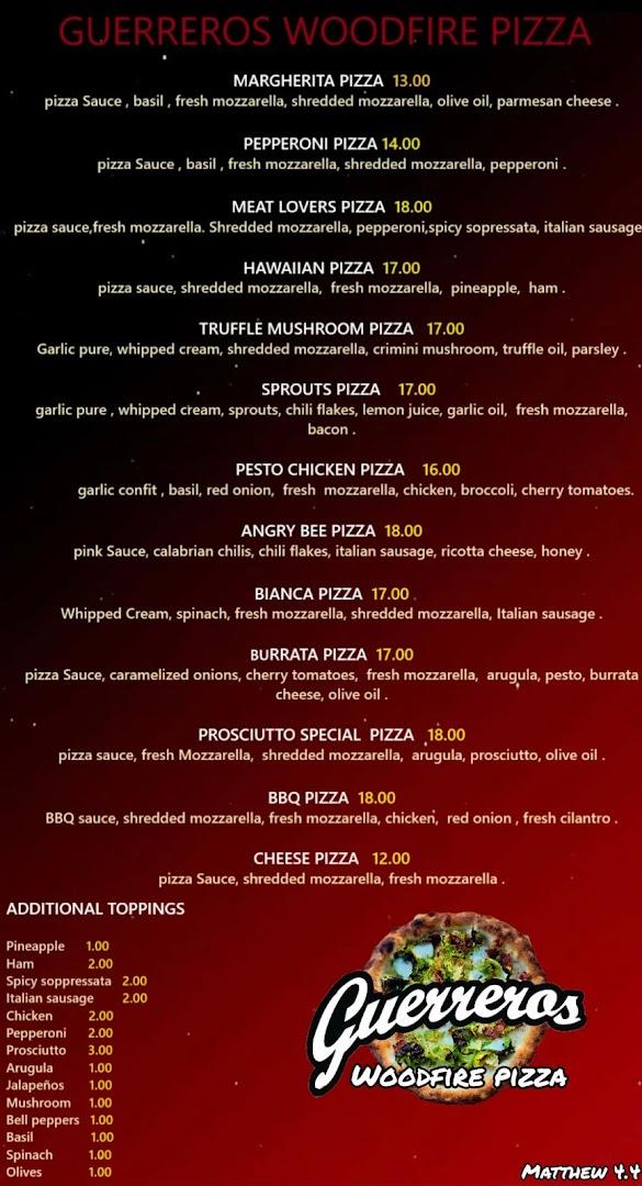 Guerreros WoodFire Pizza